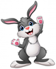 Happy Rabbit Cartoon X Image